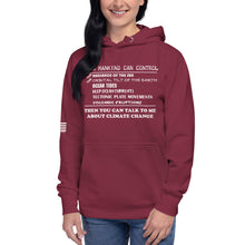 Load image into Gallery viewer, When Mankind Can Control Women's Hoodie