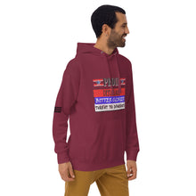 Load image into Gallery viewer, Proud Deplorable Bitter Clinger Threat to Democracy Men's Hoodie