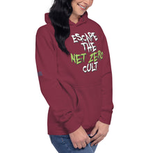 Load image into Gallery viewer, Escape the Net Zero Cult Women's Hoodie