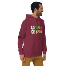 Load image into Gallery viewer, Go Green Go Broke Men's Hoodie