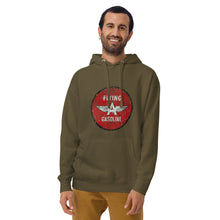 Load image into Gallery viewer, "Flying A Oil Sign" Men's Hoodie
