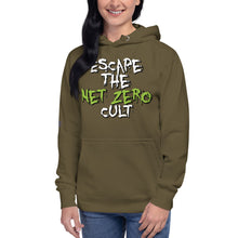 Load image into Gallery viewer, Escape the Net Zero Cult Women's Hoodie