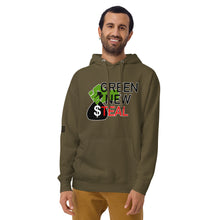 Load image into Gallery viewer, Green New Steal Men's Hoodie