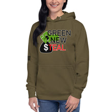 Load image into Gallery viewer, Green New Steal Women's Hoodie