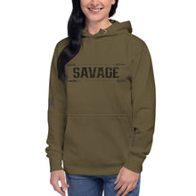 Load image into Gallery viewer, SAVAGE with Arrows Women's Hoodie