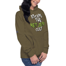 Load image into Gallery viewer, Escape the Net Zero Cult Women's Hoodie