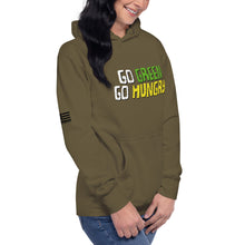 Load image into Gallery viewer, Go Green Go Broke Women's Hoodie