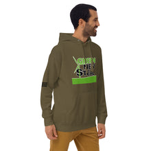 Load image into Gallery viewer, Green New Steal Men's Hoodie