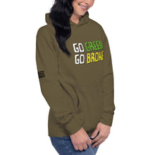 Load image into Gallery viewer, Go Green Go Broke Women's Hoodie