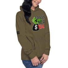 Load image into Gallery viewer, Green New Steal Women's Hoodie