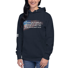 Load image into Gallery viewer, "I Established the Constitution of this Land" Women's Hoodie