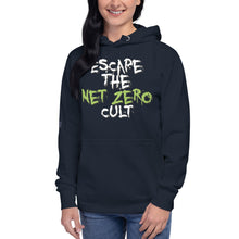 Load image into Gallery viewer, Escape the Net Zero Cult Women's Hoodie