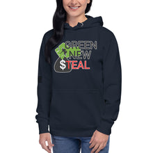 Load image into Gallery viewer, Green New Steal Women's Hoodie