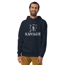 Load image into Gallery viewer, SAVAGE Arrow in Circle Men's Hoodie
