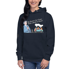 Load image into Gallery viewer, My Electric Car Comes With A Built-In Heater Women&#39;s Hoodie
