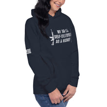 Load image into Gallery viewer, My AR-15 Self-Identifies as a Musket Women's Hoodie