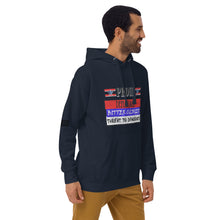 Load image into Gallery viewer, Proud Deplorable Bitter Clinger Threat to Democracy Men's Hoodie