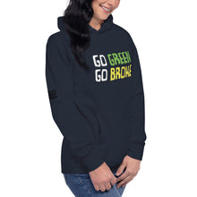 Load image into Gallery viewer, Go Green Go Broke Women's Hoodie