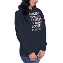 Load image into Gallery viewer, Losers in 1865 Losers in 1945 Losers in 2022 Women's Hoodie