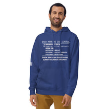 Load image into Gallery viewer, When Mankind Can Control Men's Hoodie