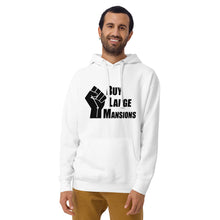 Load image into Gallery viewer, "Buy Large Mansions" Hoodie