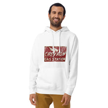 Load image into Gallery viewer, "Chevron Gasoline Station" Men's Hoodie