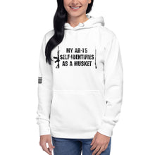 Load image into Gallery viewer, My AR-15 Self-Identifies as a Musket Women's Hoodie