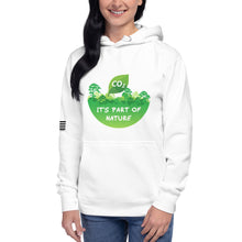 Load image into Gallery viewer, CO2 It's Part Of Nature Women's Hoodie