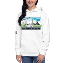 Load image into Gallery viewer, Coal Powered Electric Car Women's Hoodie