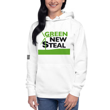 Load image into Gallery viewer, Green New Steal Women's Hoodie