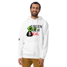 Load image into Gallery viewer, Green New Steal Men's Hoodie