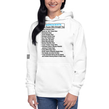 Load image into Gallery viewer, Democrat Hoaxes Women's Hoodie