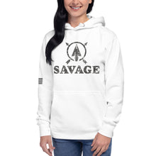 Load image into Gallery viewer, SAVAGE Arrow in Circle Women's Hoodie