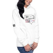 Load image into Gallery viewer, Oil Is The Lifeblood of America Women's Hoodie