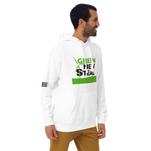 Load image into Gallery viewer, Green New Steal Men's Hoodie