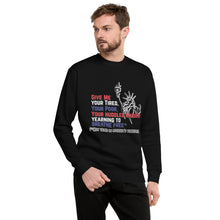 Load image into Gallery viewer, Give Me Your Tired But Not in Martha's Vineyard Men's Sweatshirt