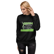 Load image into Gallery viewer, Green New Steal Women's Sweatshirt