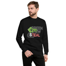 Load image into Gallery viewer, Green New Steal Men's Sweatshirt