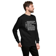 Load image into Gallery viewer, When Mankind Can Control Men's Sweatshirt