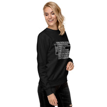 Load image into Gallery viewer, When Mankind Can Control Women's Sweatshirt