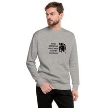 Load image into Gallery viewer, "Real Trojans Don't Wear Covid Condoms" Men's Sweatshirt