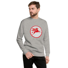 Load image into Gallery viewer, " Mobile Pegasus Oil Sign" Men's Sweatshirt