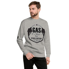 Load image into Gallery viewer, Gas It's What's for Civilization Men's Sweatshirt
