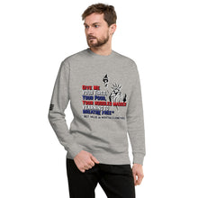 Load image into Gallery viewer, Give Me Your Tired But Not in Martha's Vineyard Men's Sweatshirt