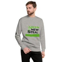 Load image into Gallery viewer, Green New Steal Men's Sweatshirt