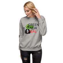 Load image into Gallery viewer, Green New Steal Women's Sweatshirt