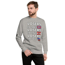 Load image into Gallery viewer, Losers in 1865 Losers in 1945 Losers in 2022 Men's Sweatshirt