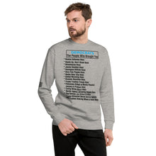 Load image into Gallery viewer, Democrat Hoaxes Men's Sweatshirt