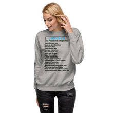 Load image into Gallery viewer, Democrat Hoaxes Men's Sweatshirt