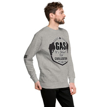 Load image into Gallery viewer, Gas It's What's for Civilization Men's Sweatshirt